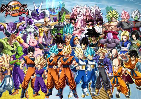 dragon ball fighterz all characters